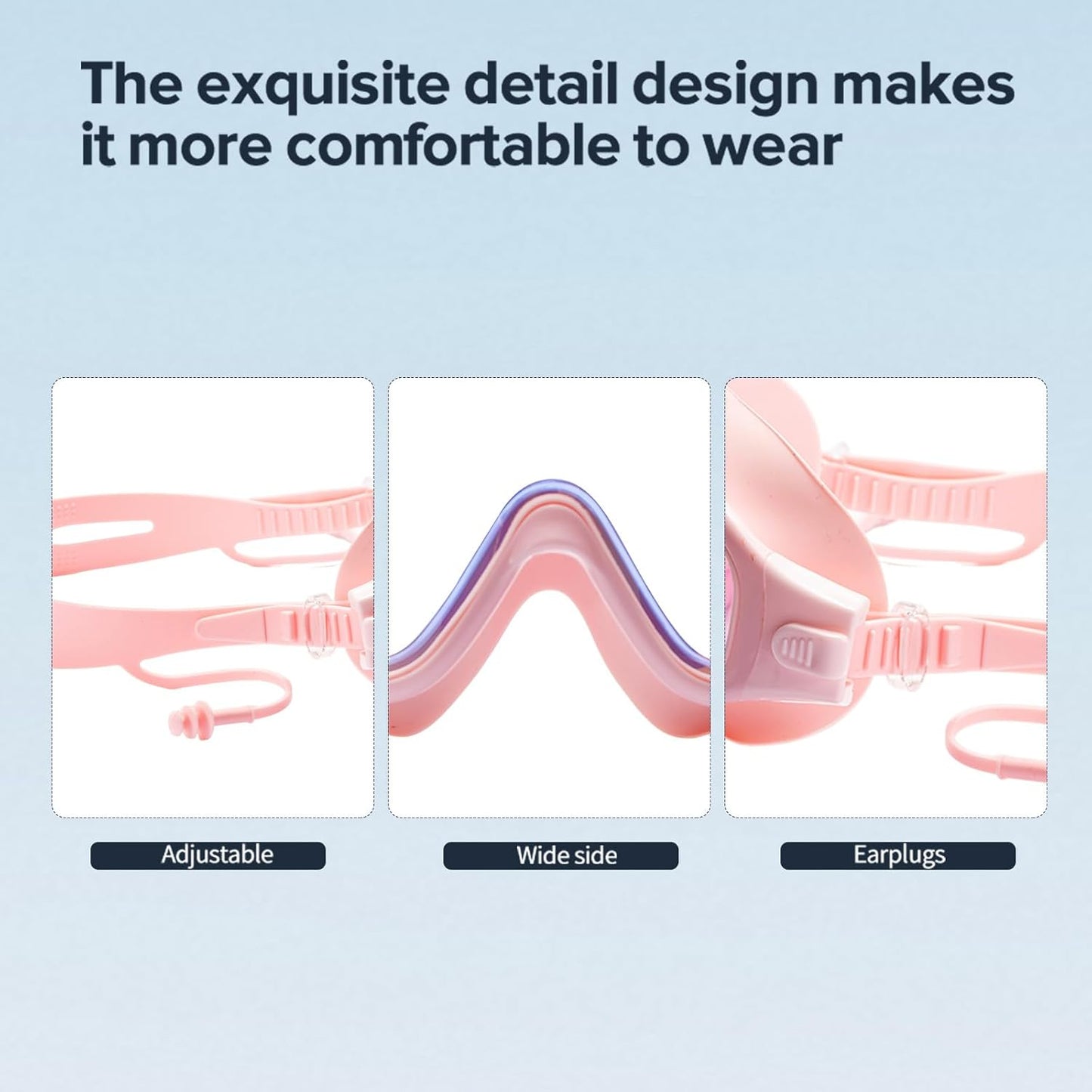 Wide View Swim Goggles™