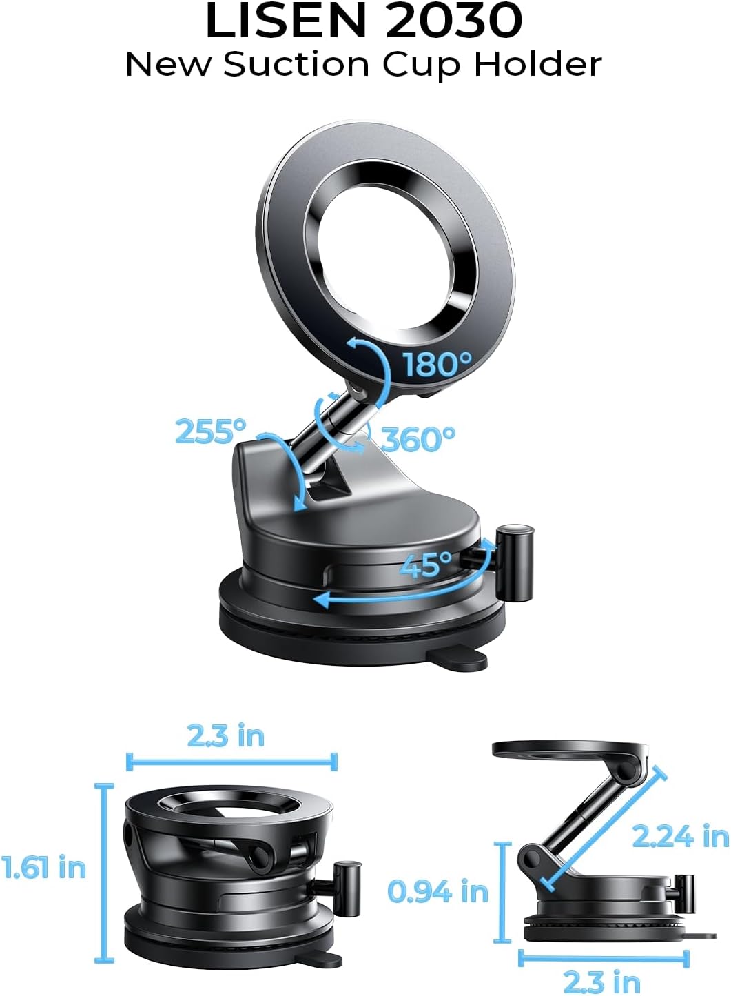 SecureDrive™ Magnetic Phone Mount